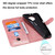 For Xiaomi Redmi Note 9 5G (CN Version) / Note 9T 5G Fashion Calf Texture Zipper Horizontal Flip Leather Case with Holder & Card Slots & Wallet(Rose Gold)