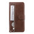 For Xiaomi Redmi Note 9 5G (CN Version) / Note 9T 5G Fashion Calf Texture Zipper Horizontal Flip Leather Case with Holder & Card Slots & Wallet(Brown)