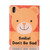 For iPad mini 6 Cartoon Pattern Horizontal Flip Leather Tablet Case with Card Slots & Holder & Wallet(Smile Bear)