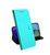 For Samsung Galaxy A72 5G/4G Lmitated Mirror Surface Horizontal Flip Leather Case with Holder & Card Slots & Wallet & Lanyard(Mint Green)