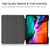 For iPad Pro 12.9 2022 / 2021 Colored Drawing Horizontal Flip TPU + PU Leather Tablet Case with Three-folding Holder & Sleep / Wake-up Function & Pen Slot(Eiffel Tower)
