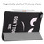For iPad Pro 11 2022 / 2021 Colored Drawing Horizontal Flip PC + PU Leather Tablet Case with Three-folding Holder & Sleep / Wake-up Function(Big Eye ME)