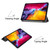 For iPad Pro 11 2022 / 2021 Colored Drawing Horizontal Flip PC + PU Leather Tablet Case with Three-folding Holder & Sleep / Wake-up Function(Big Eye ME)