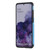 For Samsung Galaxy S20+ Flower Embossing Pattern Shockproof Protective Case with Holder & Card Slots & Photo Frame(Blue)