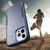 For iPhone 12 / 12 Pro TPU + PC Shockproof Protective Case(Royal Blue + Black)