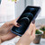 For iPhone 12 / 12 Pro TPU + PC Shockproof Protective Case(Royal Blue + Black)