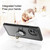 For Xiaomi Mi 11 Shockproof Transparent TPU + Acrylic Protective Case with Ring Holder(Navy Blue)