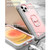 For iPhone 12 / 12 Pro PC + Rubber 3-layers Shockproof Protective Case with Rotating Holder(Grey White + Rose Gold)