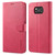 For Xiaomi Poco X3 NFC LC.IMEEKE Calf Texture Horizontal Flip Leather Case with Holder & Card Slots & Wallet(Red)