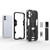 For iPhone 12 Pro Max Supersonic PC + TPU Shock-proof Protective Case with Holder(Gray)