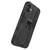 For iPhone 12 / 12 Pro Supersonic PC + TPU Shock-proof Protective Case with Holder(Dark Blue)