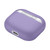 Solid Color Silicone Earphone Protective Case for AirPods 3(Light Purple)