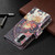 For Xiaomi Redmi Note 10 4G Colored Drawing Pattern Zipper Horizontal Flip Leather Case with Holder & Card Slots & Wallet(Flower Elephants)