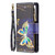 For Xiaomi Redmi Note 10 4G Colored Drawing Pattern Zipper Horizontal Flip Leather Case with Holder & Card Slots & Wallet(Big Butterfly)