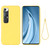 For Xiaomi Mi 10S Solid Color Liquid Silicone Dropproof Full Coverage Protective Case(Yellow)