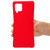 For Samsung Galaxy F62 / M62 Solid Color Liquid Silicone Dropproof Full Coverage Protective Case(Red)