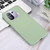 For Xiaomi Mi 11 Pro Solid Color Liquid Silicone Dropproof Full Coverage Protective Case(Green)