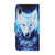 For Samsung Galaxy A02 Coloured Drawing Pattern Horizontal Flip PU Leather Case with Holder & Card Slots & Wallet & Lanyard(Rose Wolf)