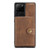 For Samsung Galaxy Note20 Ultra JEEHOOD Retro Magnetic Detachable Protective Case with Wallet & Card Slot & Holder(Brown)
