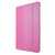 For iPad Pro 12.9 2022 / 2021 Silk Texture Three-fold Horizontal Flip Leather Tablet Case with Holder & Pen Slot(Rose Red)