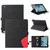 Dual-color Splicing Horizontal Flip PU Leather Case with Holder & Card Slots & Sleep / Wake-up Function For iPad 2 / 3 / 4(Black)