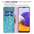 For Samsung Galaxy A22 5G Colored Drawing Pattern Invisible Magnetic Horizontal Flip PU Leather Case with Holder & Card Slots & Wallet(Plum Blossom)