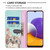 For Samsung Galaxy A22 5G Colored Drawing Pattern Invisible Magnetic Horizontal Flip PU Leather Case with Holder & Card Slots & Wallet(Cat)