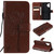 For Samsung Galaxy A32 4G Tree & Cat Pattern Pressed Printing Horizontal Flip PU Leather Case with Holder & Card Slots & Wallet & Lanyard(Coffee)