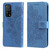 For Xiaomi Mi 10T Pro 7-petal Flowers Embossing Pattern Horizontal Flip PU Leather Case with Holder & Card Slots & Wallet & Photo Frame(Blue)