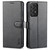 For Samsung Galaxy A52 5G / 4G AZNS Skin Feel Calf Texture Horizontal Flip Leather Case with Card Slots & Holder & Wallet(Black)