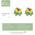 S925 Sterling Silver Two Orioles Ear Studs Women Earrings