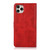 For iPhone 11 Pro Max Calf Texture 2 in 1 Detachable Magnetic Back Cover Horizontal Flip Leather Case with Holder & Card Slots & Wallet & Photo Frame (Red)