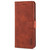 For iPhone X / XS AZNS Skin Feel Calf Texture Horizontal Flip Leather Case with Card Slots & Holder & Wallet(Brown)
