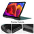 For Lenovo Yoga Pad Pro 13 inch YF K606F Custer Texture Horizontal Flip PU Leather Case with Holder(Dark Green)