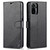 For Xiaomi Redmi Note 10 4G AZNS Sheepskin Texture Horizontal Flip Leather Case with Holder & Card Slots & Wallet(Black)