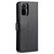 For Xiaomi Redmi Note 10 4G AZNS Sheepskin Texture Horizontal Flip Leather Case with Holder & Card Slots & Wallet(Black)