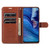 For Xiaomi Redmi Note 10 4G AZNS Sheepskin Texture Horizontal Flip Leather Case with Holder & Card Slots & Wallet(Brown)