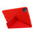 For iPad Pro 11 2022 / 2021 TPU Horizontal Deformation Flip Leather Tablet Case with Holder(Red)