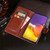 For Samsung Galaxy A82 5G idewei Crazy Horse Texture Horizontal Flip Leather Case with Holder & Card Slots & Wallet(Blue)