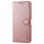 For Samsung Galaxy A02s AZNS Skin Feel Calf Texture Horizontal Flip Leather Case with Card Slots & Holder & Wallet(Rose Gold)
