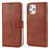 For iPhone 11 Pro Max Crazy Horse Texture Detachable Magnetic Back Cover Horizontal Flip Leather Case with Holder & Card Slots & Photo Frame & Wallet (Brown)