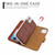 For iPhone 11 Pro Crazy Horse Texture Detachable Magnetic Back Cover Horizontal Flip Leather Case with Holder & Card Slots & Photo Frame & Wallet (Brown) For iPhone 11 Pro Crazy Horse Texture Detachable Magnetic Back Cover Horizontal Flip Leather Case with Holder & Card Slots & Photo Frame & Wallet (Brown)