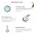 S925 Sterling Silver Opal Little Sun Pendant DIY Bracelet Necklace Accessories S925 Sterling Silver Opal Little Sun Pendant DIY Bracelet Necklace Accessories