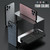 For iPhone 13 Pro R-JUST RJ-52 3-Line Style Metal TPU Shockproof Protective Case (Black)