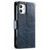 For iPhone 11 Pro CaseNeo Business Splicing Dual Magnetic Buckle Horizontal Flip PU Leather Case with Holder & Card Slots & Wallet (Blue)
