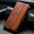 For iPhone 12 Pro Max CaseNeo Business Splicing Dual Magnetic Buckle Horizontal Flip PU Leather Case with Holder & Card Slots & Wallet(Brown)
