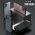 For iPhone 13 Pro Max R-JUST RJ-52 3-Line Style Metal TPU Shockproof Protective Case (Silver)