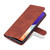 For Samsung Galaxy A22 5G AZNS Skin Feel Calf Texture Horizontal Flip Leather Case with Card Slots & Holder & Wallet(Brown)