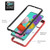 For Samsung Galaxy A51/ A515 Starry Sky Solid Color Series Shockproof PC + TPU Protective Case with Ring Holder & Magnetic Function(Red)