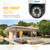 ESCAM PT207 HD 1080P WiFi IP Camera, Support Two Way Audio / Motion Detection / Night Vision / TF Card